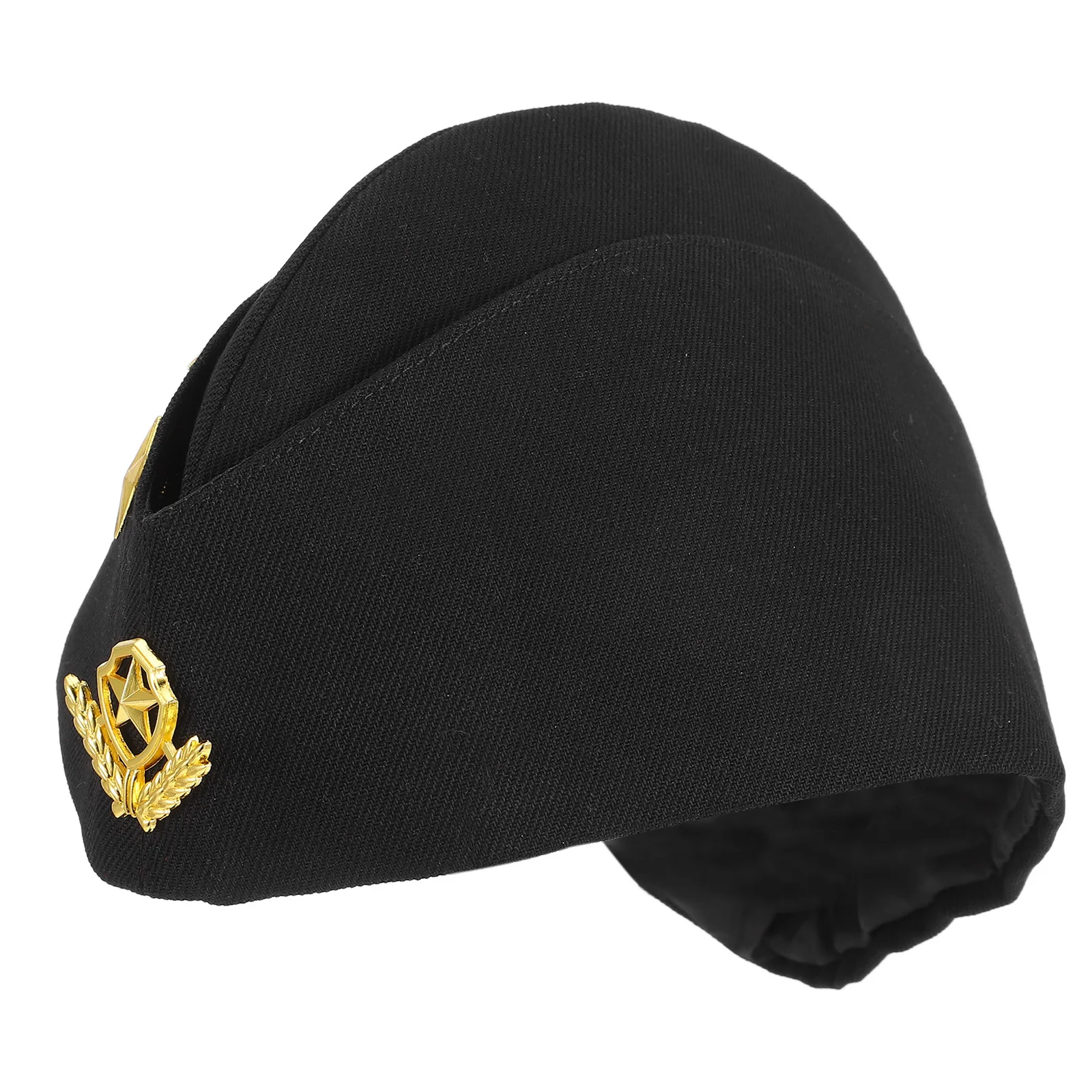 

Russian Soldier Size Decorative Boat Shaped Captain Hat Cosplay Party Costume Cap Captains Hat