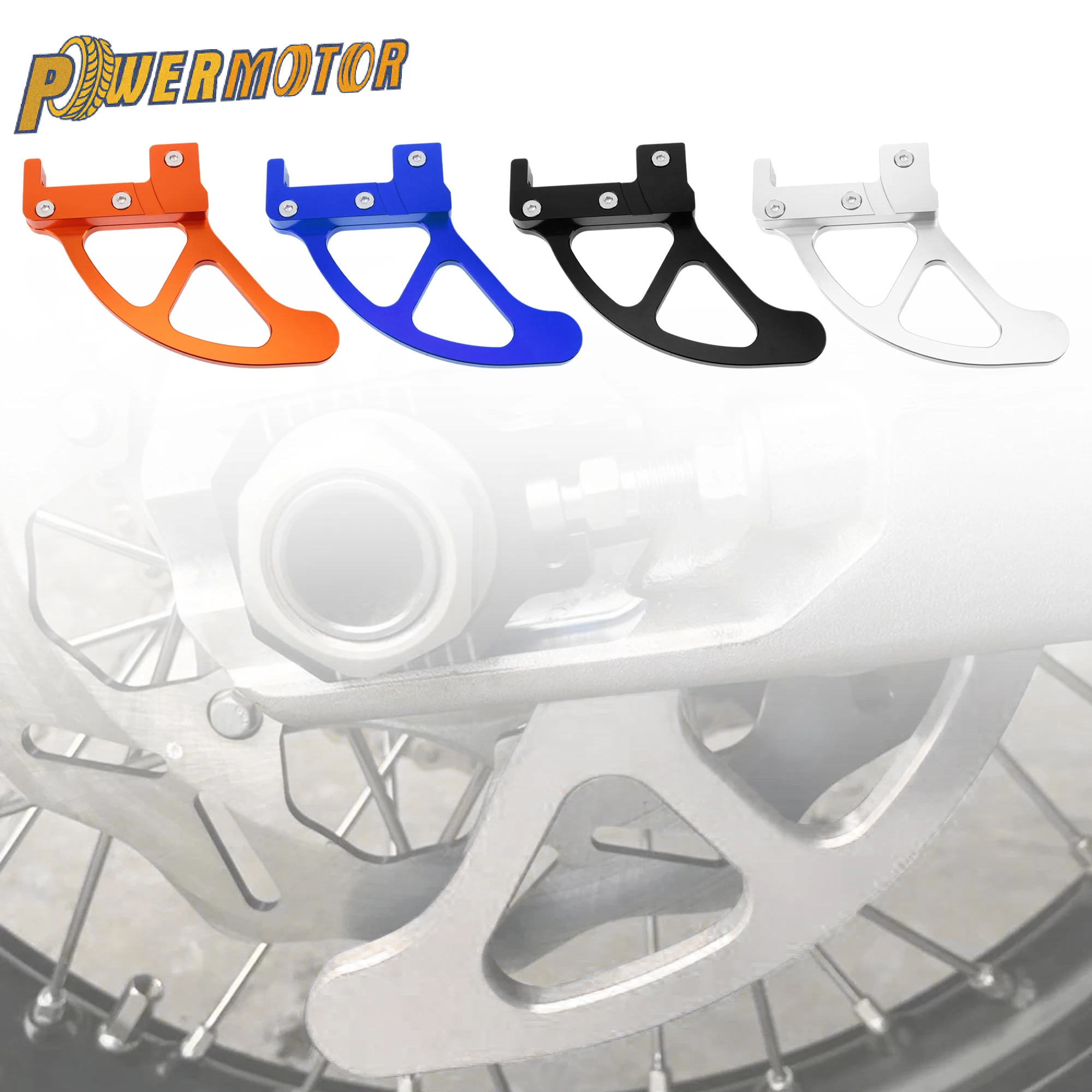 Für KTM CNC Bremsscheibe Hinten Schutzfolie Änderungen Für EXC EXCF XC XCF SX SXF 125-500 2004-2024 Motocross Zubehör