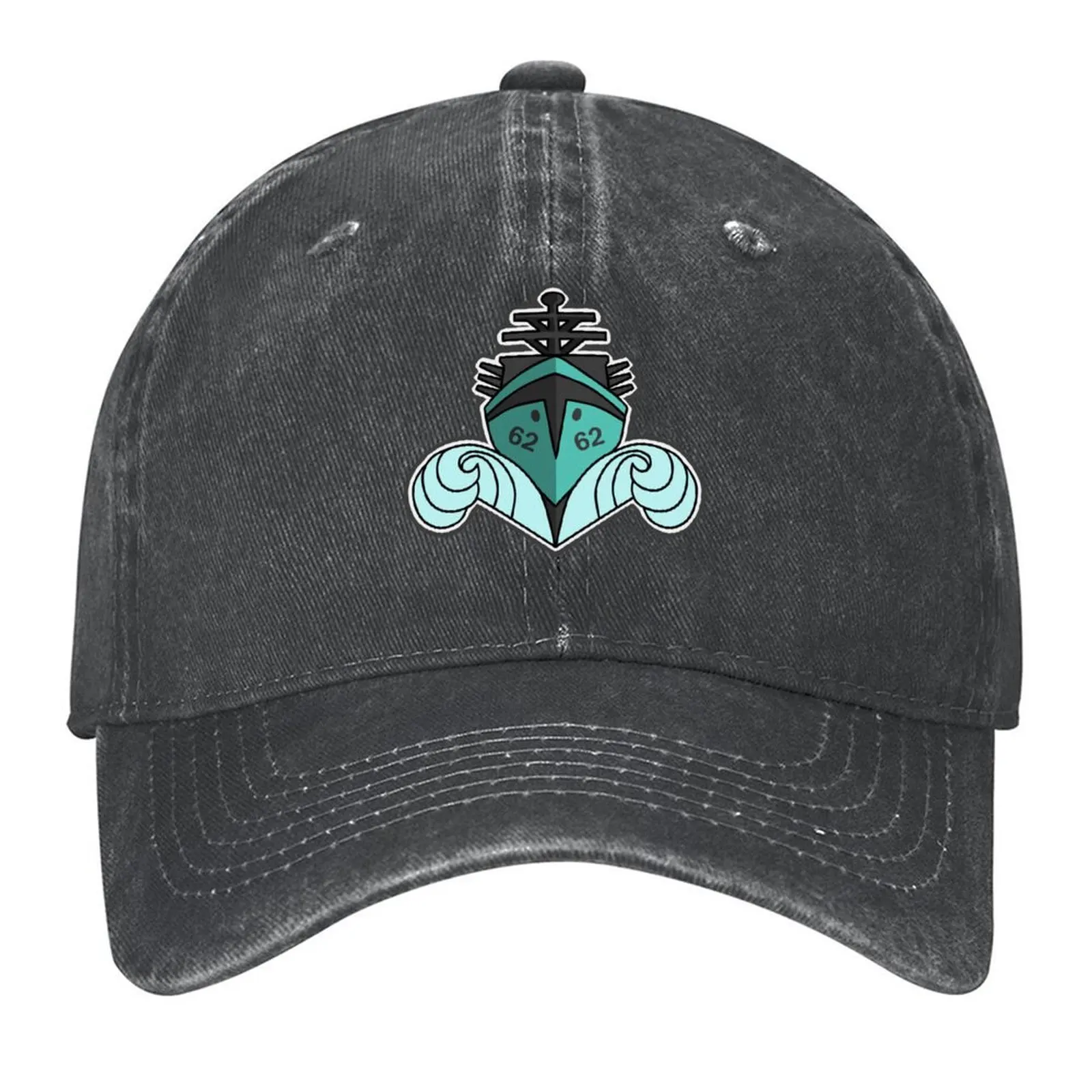 

New Jersey Admirals Baseball Cap black Mountaineering hats for men Big Size Hat Women Men's