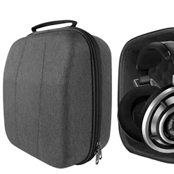 Geekria Headphone Case for HD 800 AKG K701, Replacement Protective Hard Shell Travel Carrying Bag with Cable Storage