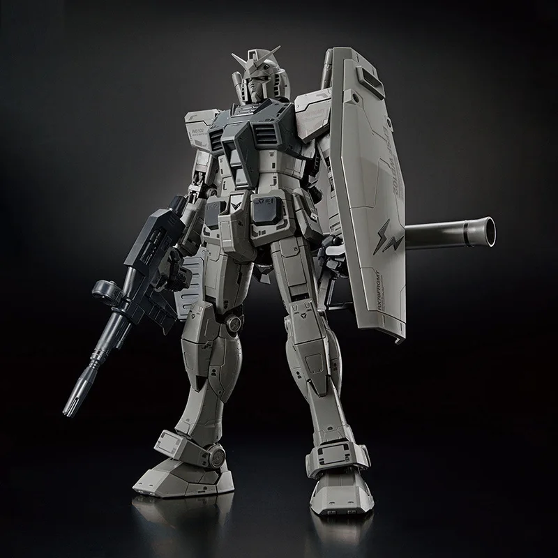 Bandai ต้นฉบับ MG 1/100 RX78FRGMT กันดั้ม Ver. 3.0 อะนิเมะAction Figure Assemblyชุดเครื่องประดับของขวัญของเล่นสําหรับเด็ก