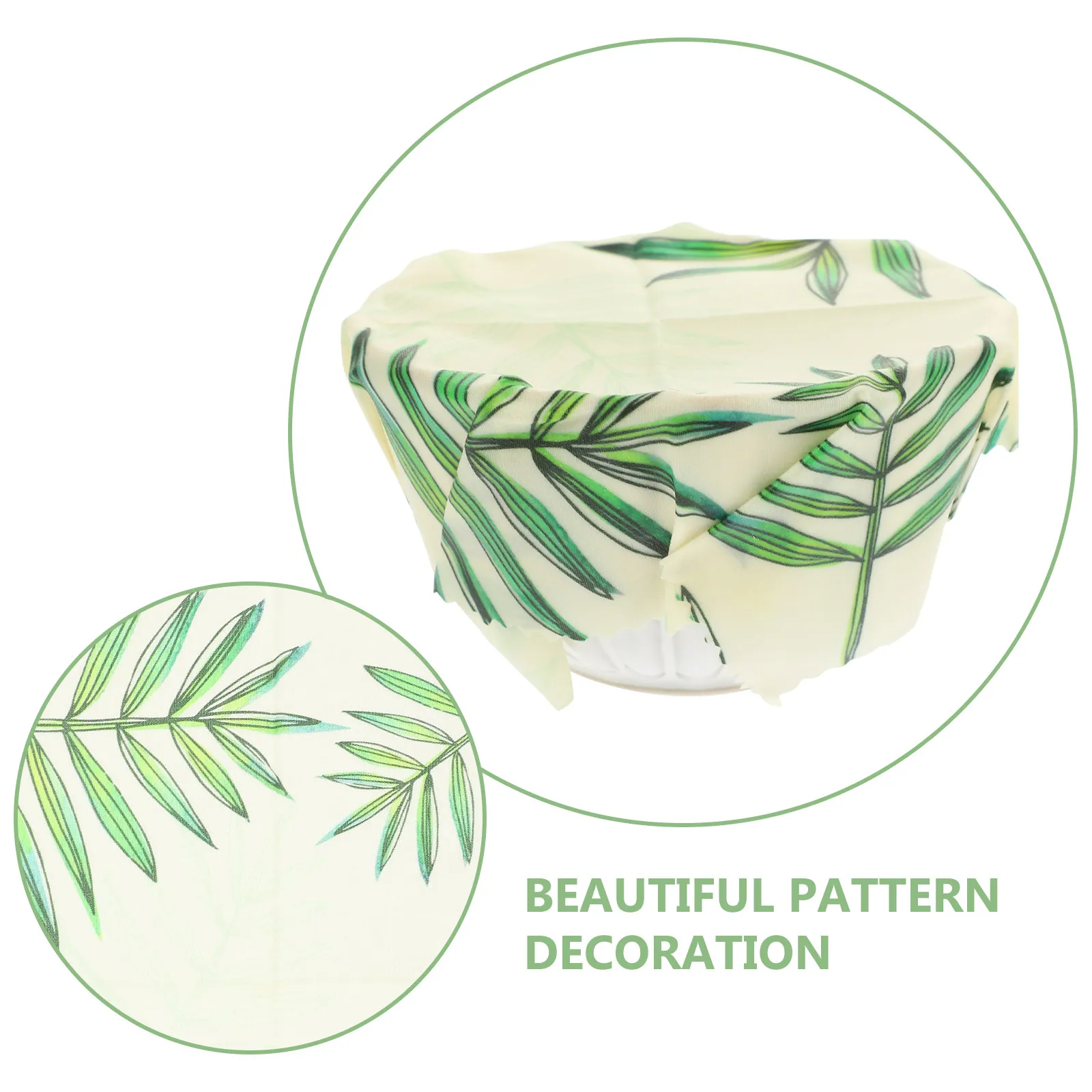 3pcs Beeswax Wrapping Paper Food Wrappers Oil Proof Reusable Packaging For Baking Cakes Cookies Bread Wax - view 4