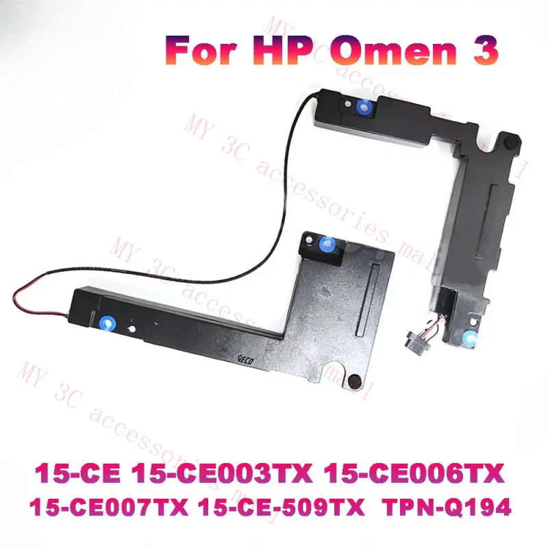 1pair original laptop internal built-in speaker sound for HP Omen 3 15-ce 15-ce003tx 15-ce006tx 15-ce007tx 15-ce-509tx TPN-Q194