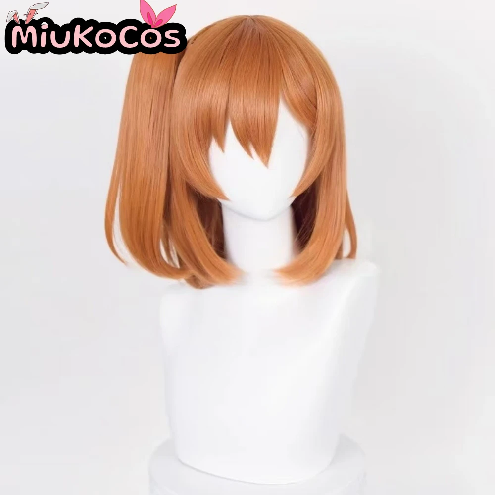 재고 있음 Honoka Kousaka 코스프레 가발 MiukoCosplay Anime LoveLive! 코스프레