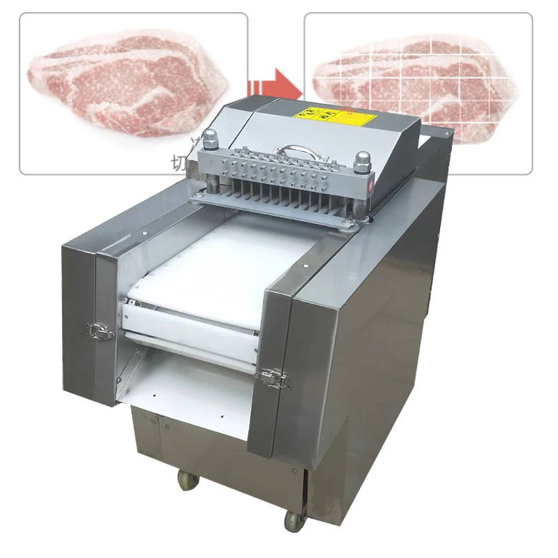 Automatic Dicing Machine For Ribs Chicken Legs Frozen Meat Pig's Trotters Cutting Machine Bone Cutting Machine