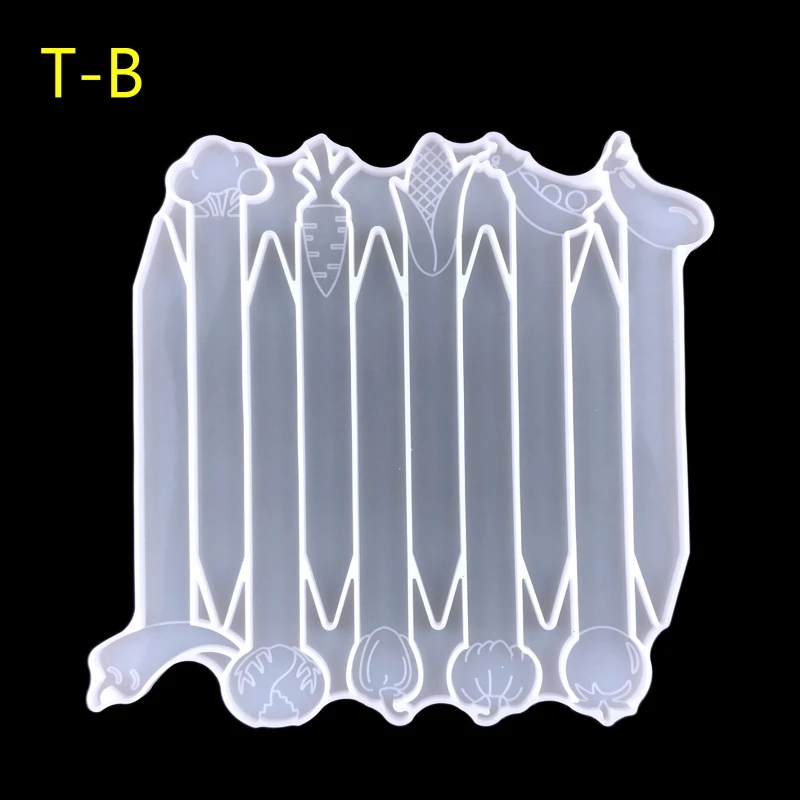 

Epoxy Mold Various Garden Stake Plant Charm Mold Kindergarten Garden Label Molds 3XUA