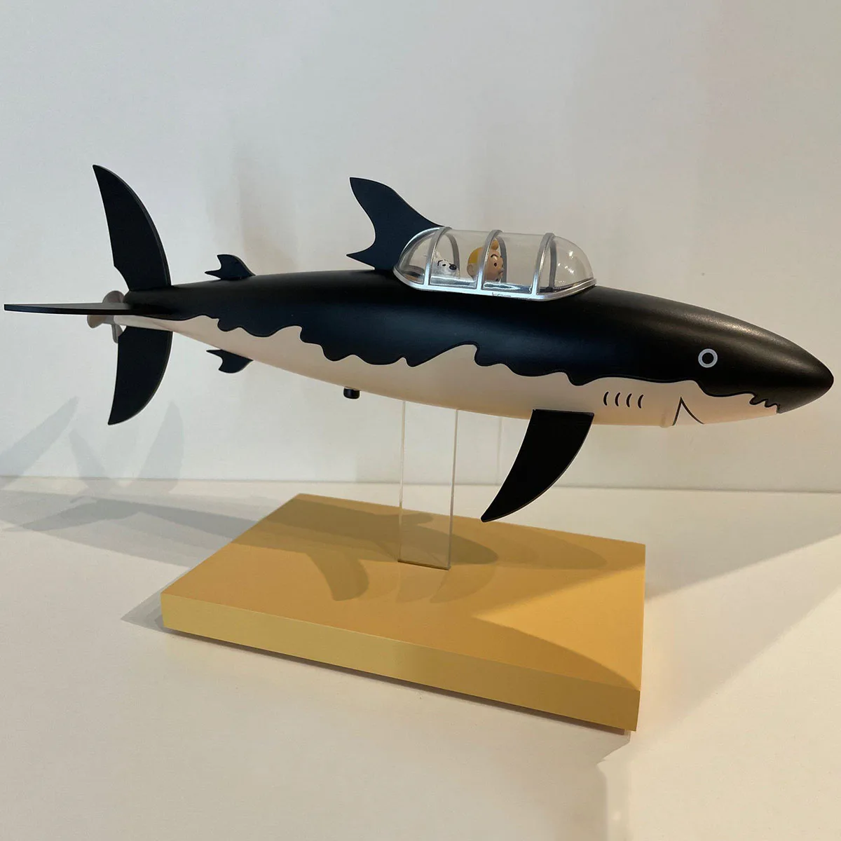 

26cm Colored Resin Craftsmanship Shark Submarine Model Exquisitely Detailed Ships Static Model Ship Toy Ornament Birthday Gift