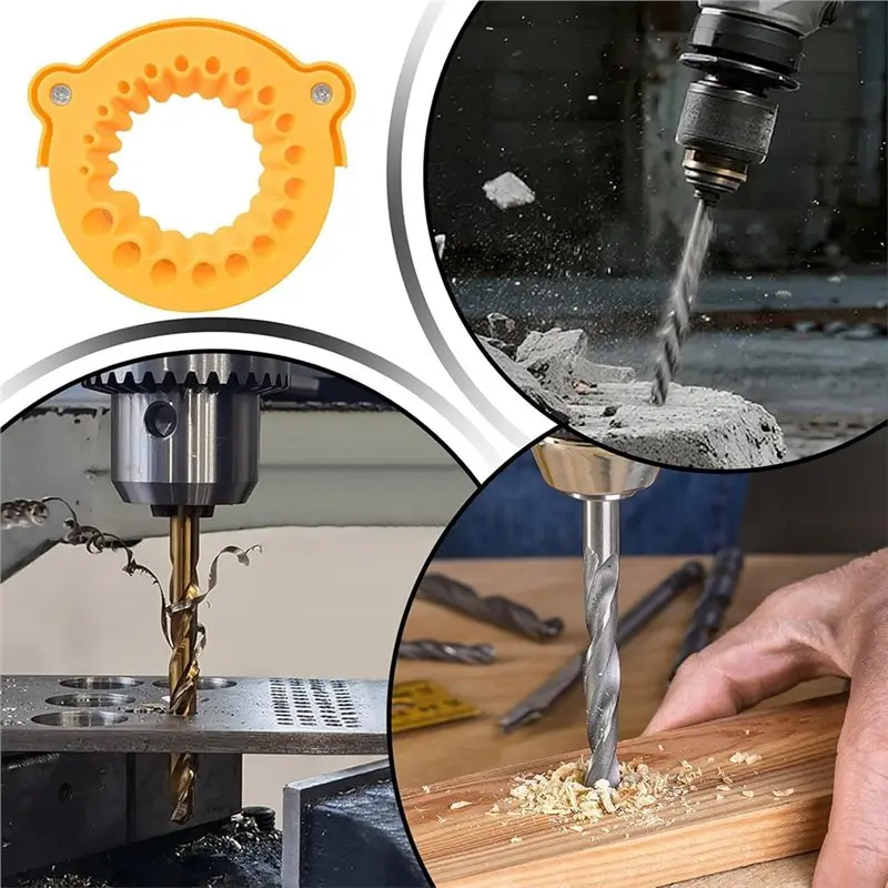 MOPHE-Power Drill Bit Slijpopzetstuk 2-delige boorslijper, multifunctionele boorslijper, slijpmal