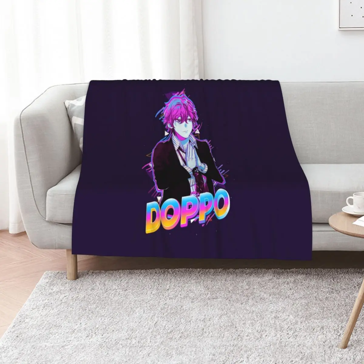 Doppo Kannonzaka Hypnosis Mic Throw Blanket sofa bed Giant Sofa Heavy Thermal Sofa Camping Blankets