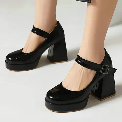 8 best sales Mary Jane-platåskor - №8