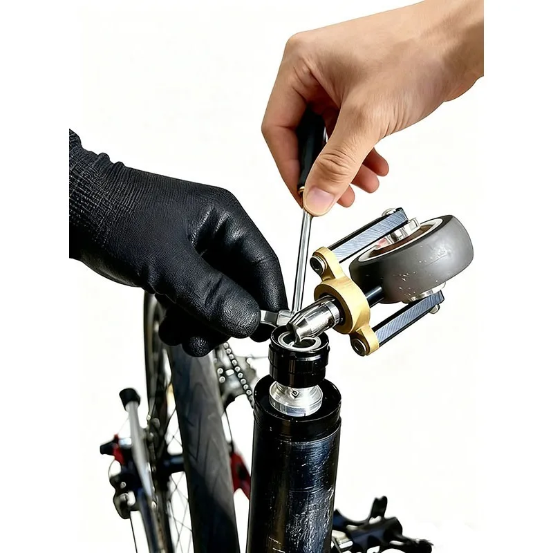 Folding Bikes Auxiliary Wheel Quick-release Round Tube Parking Universal Bicycle Wheel Inner Diameter Over 28 MM Bicycle Parts