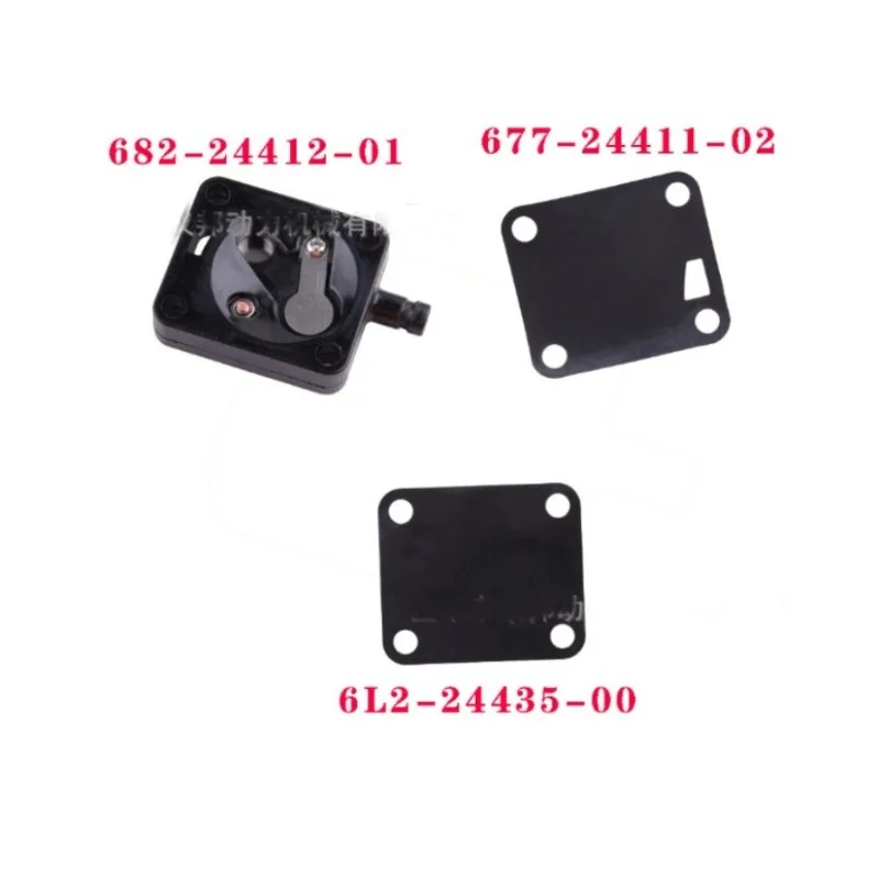 6L2 Fuel Pump Repair Kit For Yamaha Outboard 2T 15/25HP 682-24412 Body 677-24411