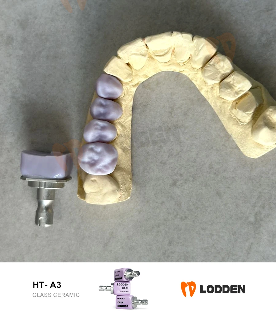 10 buah Lodden Lithium disilikat blok C14 Dental kaca keramik kubus LT/MT/MO/HT untuk CAD CAM Sirona Cerec sistem penggilingan