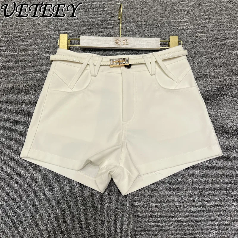 Pure Desire Spice Girl Hip-lifting Shorts Women's Summer 2025 New Hip-lifting Versatile Tight Straight Casual Short Pants