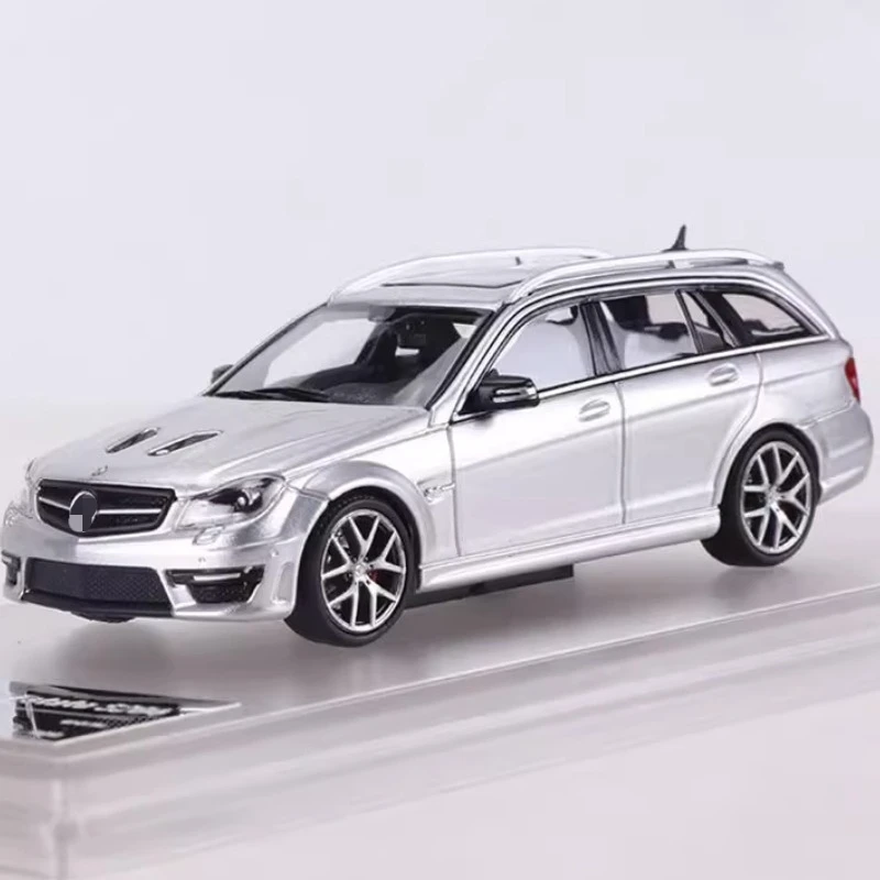 

Модель King 1:64 AMG C63, игрушки из сплава, автомобиль, литая под давлением металлическая модель, подарки для мальчиков