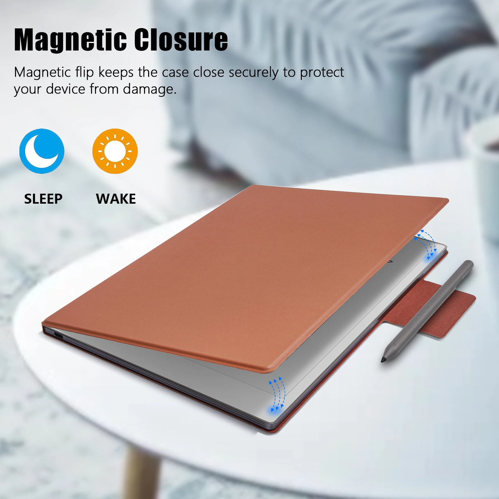 Slim Flip Book Cover Case for Funda Remarkable Paper Pro (2024) 11.8\