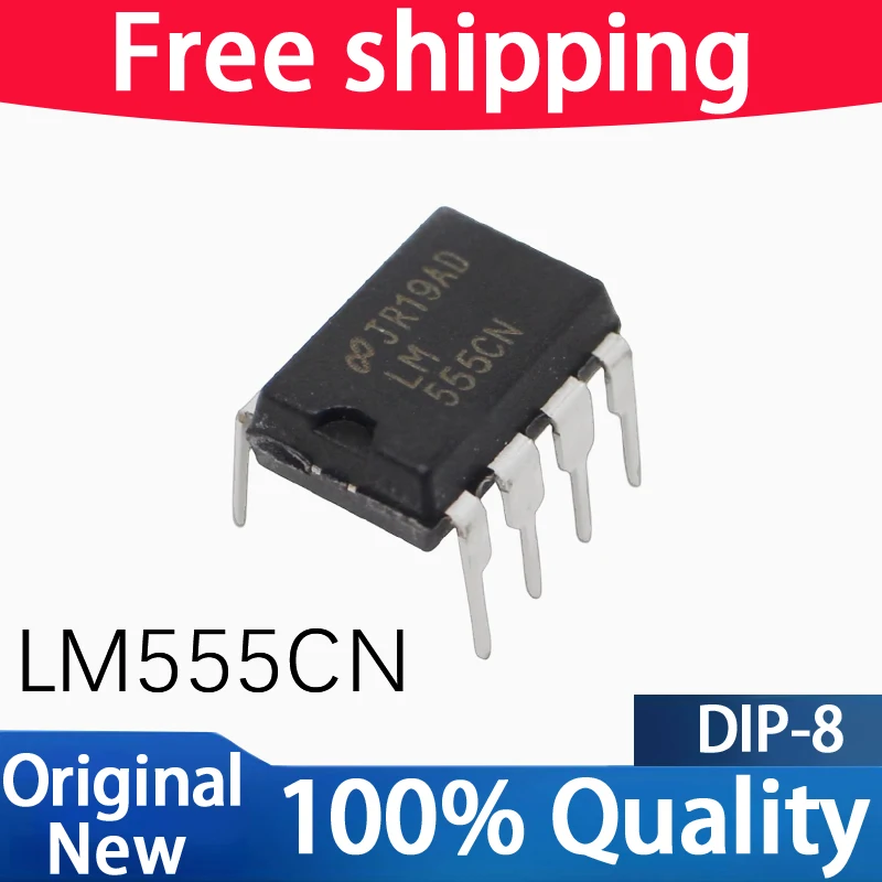 (20-100 pièces) 100% Nouveau LM555CN LM555 DIP8 Chipset