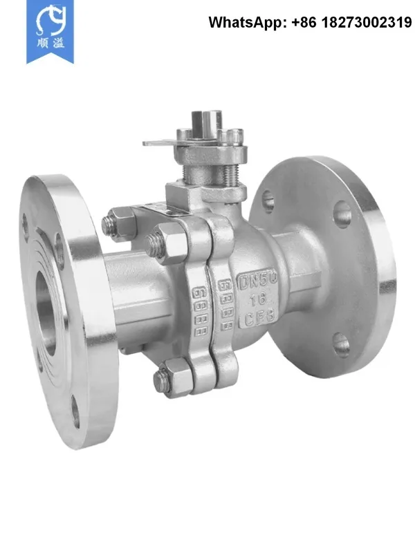 

304 stainless steel flange ball valve Q41F-16P stainless steel steam valve DN50 65 80 100 150