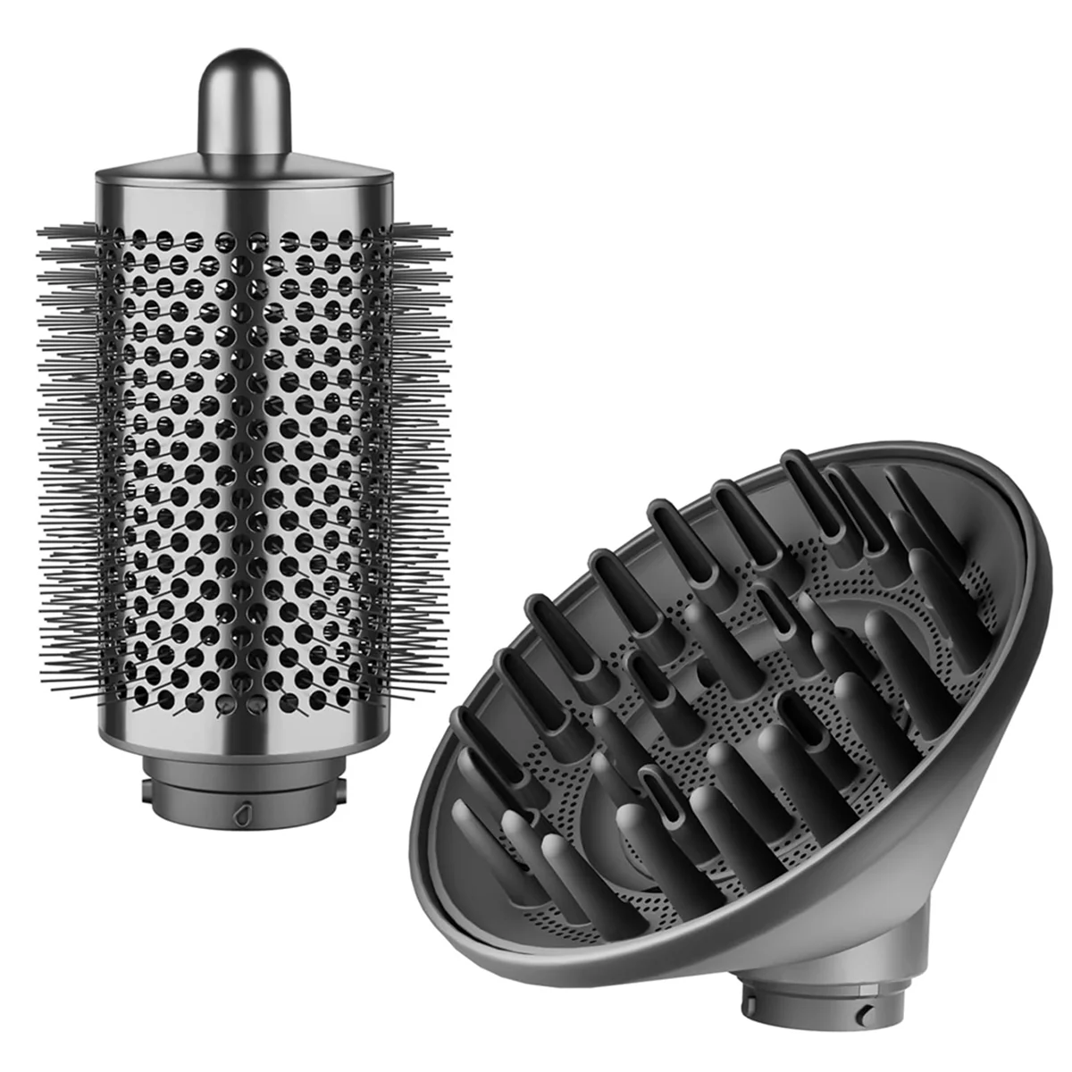 Diffuser Attachment Large Round Volumizing Brush for HS01 HS05 Curling Iron Styling