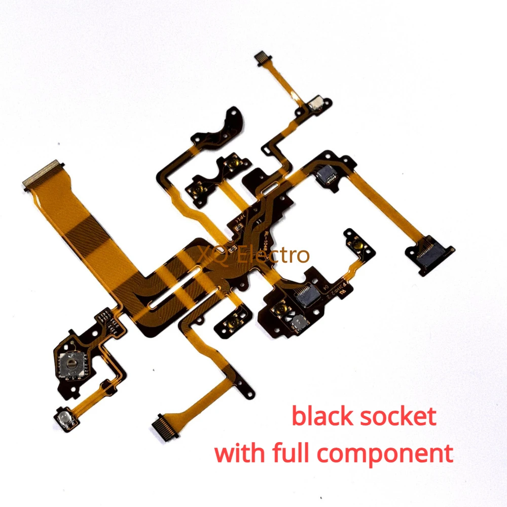 Original NEW Top Cover Mode Dial Turntable Flex Cable with Black Full Socket for Sony ILCE-7M2 A7II A7R2 A7M2 A7SM2 A7SII A7RM2