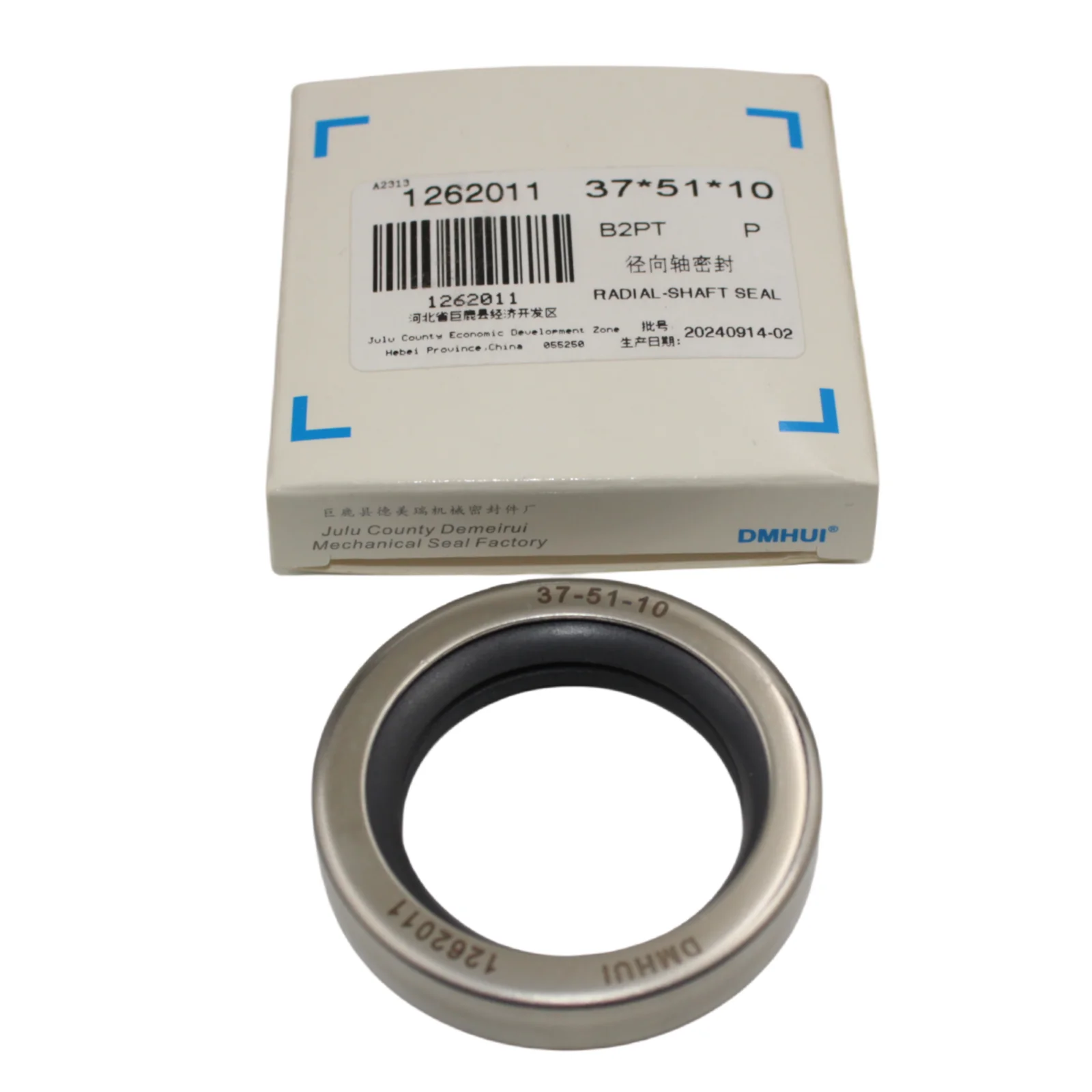 Oil Seal 37x51x10 Double Lip Seal Stainless Steel Oil Seal PTFE SS 37×51×10 - Image 6