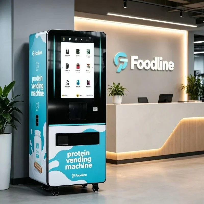 Commercial Protein Vending Machine Protein Bars & Protein Drink Vending Machine For Gym Venue