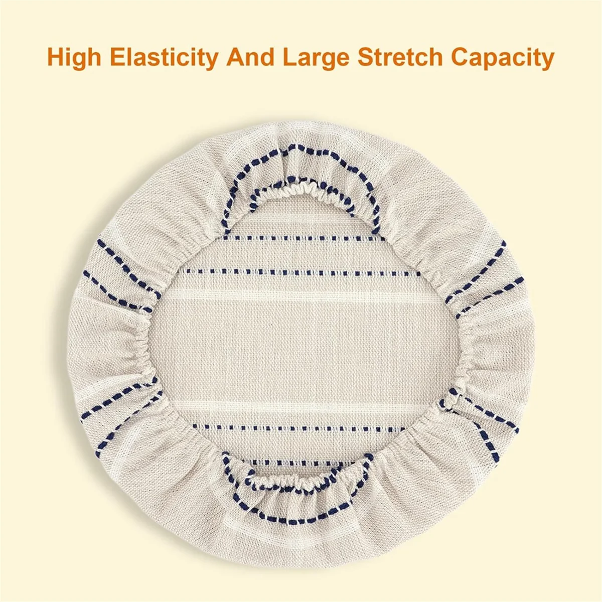 2025+ Reusable Bowl Covers for Bread Proofing, 9/10/13 Inches Bread Proofing Cover, 3 Pcs Linen Cotton Food Cover