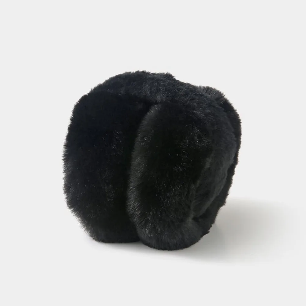 Outdoor Winter Warm Earmuffs Cold Protection Portable Foldable Earflaps Soft Faux Fur Ear-Muffs For Women man