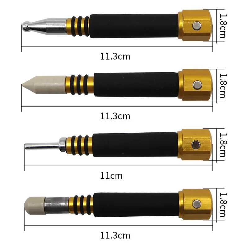 Anti-slip Car Body Dent Repair Tool – Pen-Shape, Traceless, Removable Dent Removal Set (4 pcs) for Automobile Body