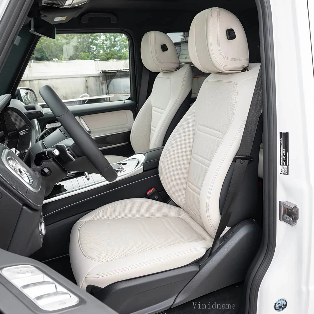 For Mercedes-benz G Class W465 2024 2025 2026 2027 Vegan Nappa Leather Custom Car Seat Covers Full Set Interior Accessories