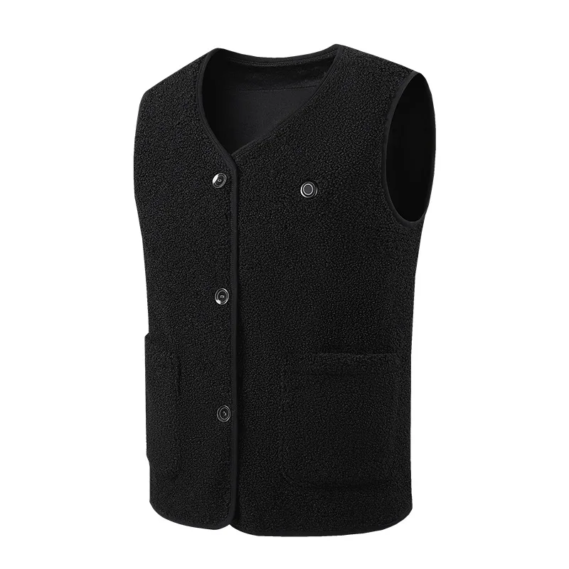 New Self-Heating Vest Polar Fleece Heating Vest Intelligent Constant Temperature Heating Suit