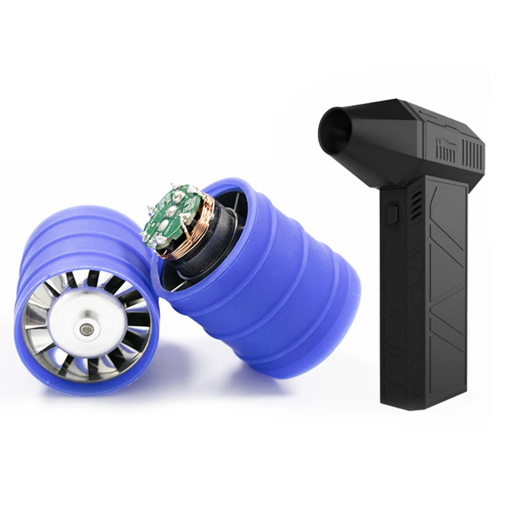 

12V DC Brushless High-speed Motor High-precision Zinc Alloy Pure Copper Coil Micro-turbofan Motor For Handheld Dust Blower