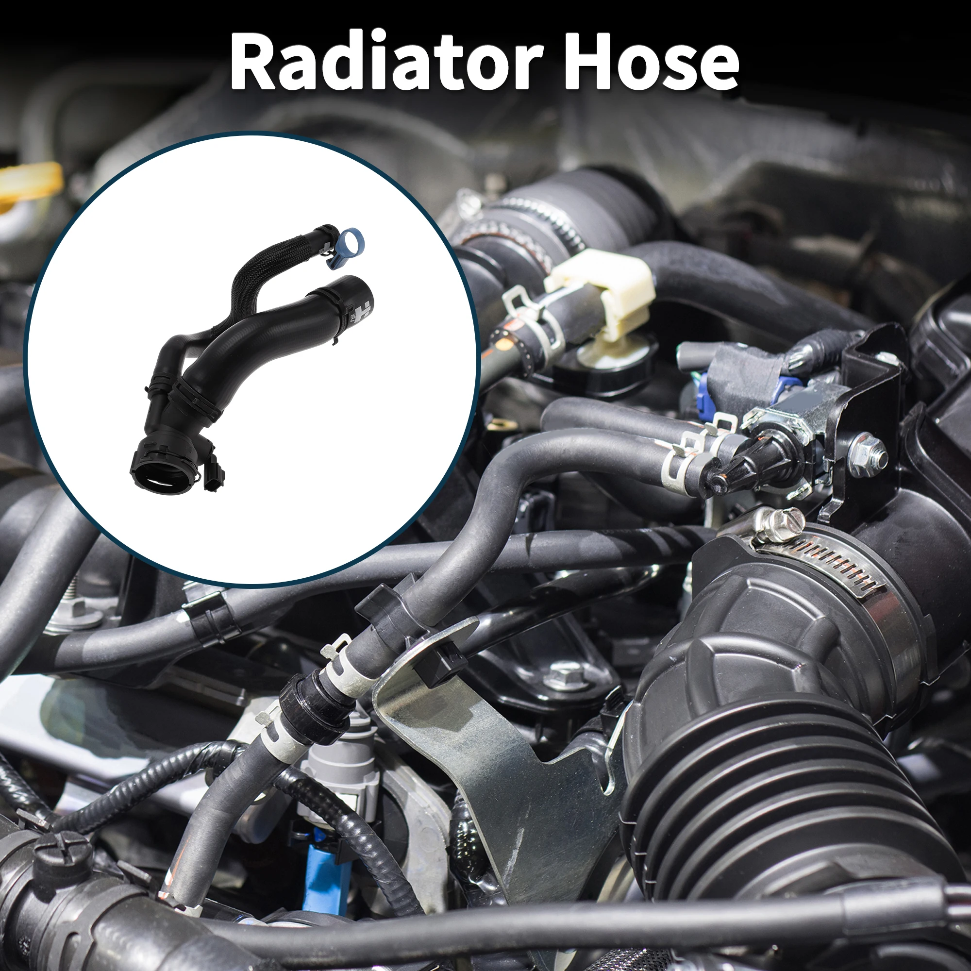 

Шланг радиатора UXCELL No C2D23172 для Jaguar XJ 2010-2018 Downpipe