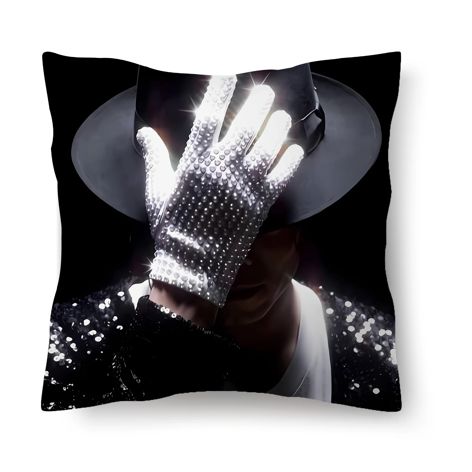 Michael Jackson Pillowcases Cartoon Anime Kawaii Pillow Covers Cute Pillow Cases MEN Bedroom Room Home Decoration Birthday Gift view 2