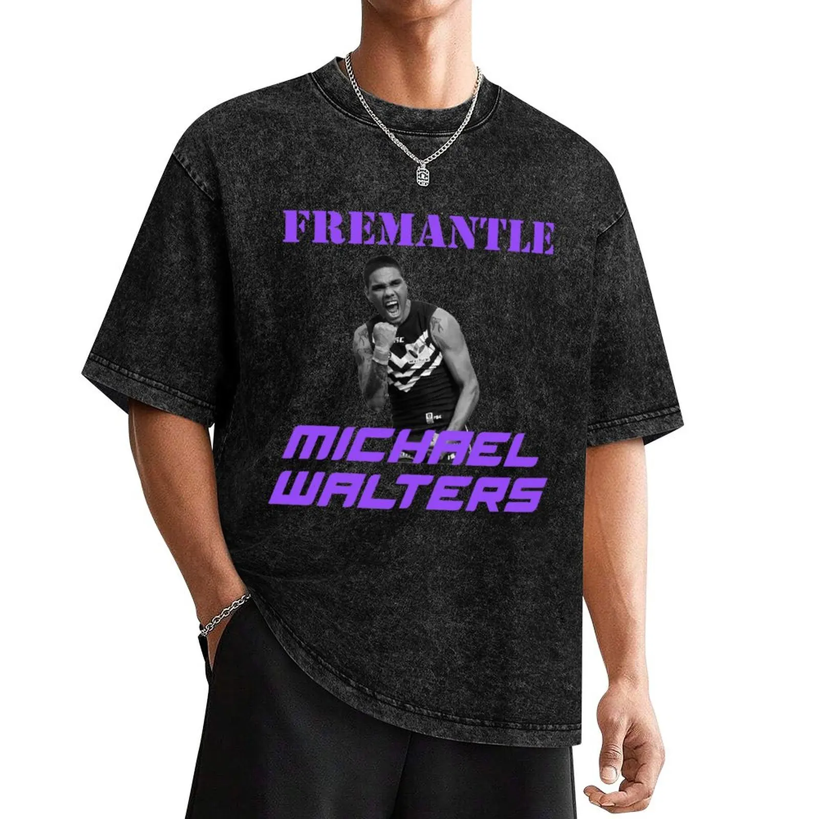 Fremantle Legend Michael Walters T-Shirt anime t shirts Blouse vintage anime shirt quick-drying men tshirt