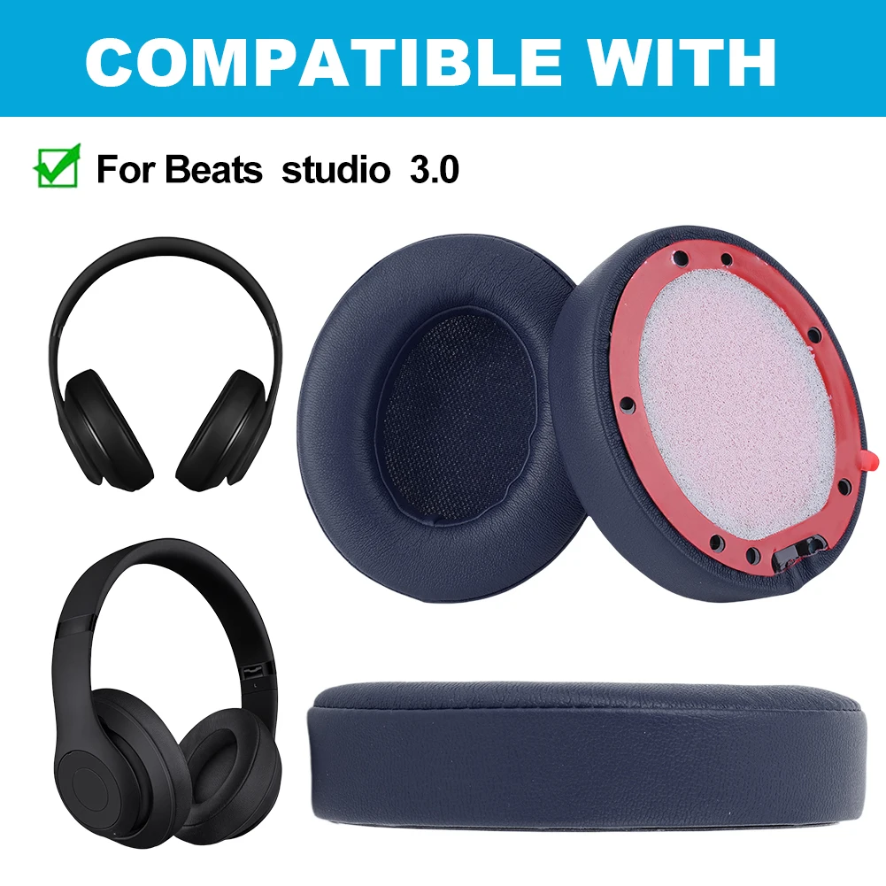 غطاء وسادات الأذن البديلة لترادق الاستوديو ، وسماعات الرأس اللاسلكية ، وسائد الأذن ، وسائد ، ورغوة الذاكرة ، وقطع غيار إصلاح سماعات الرأس