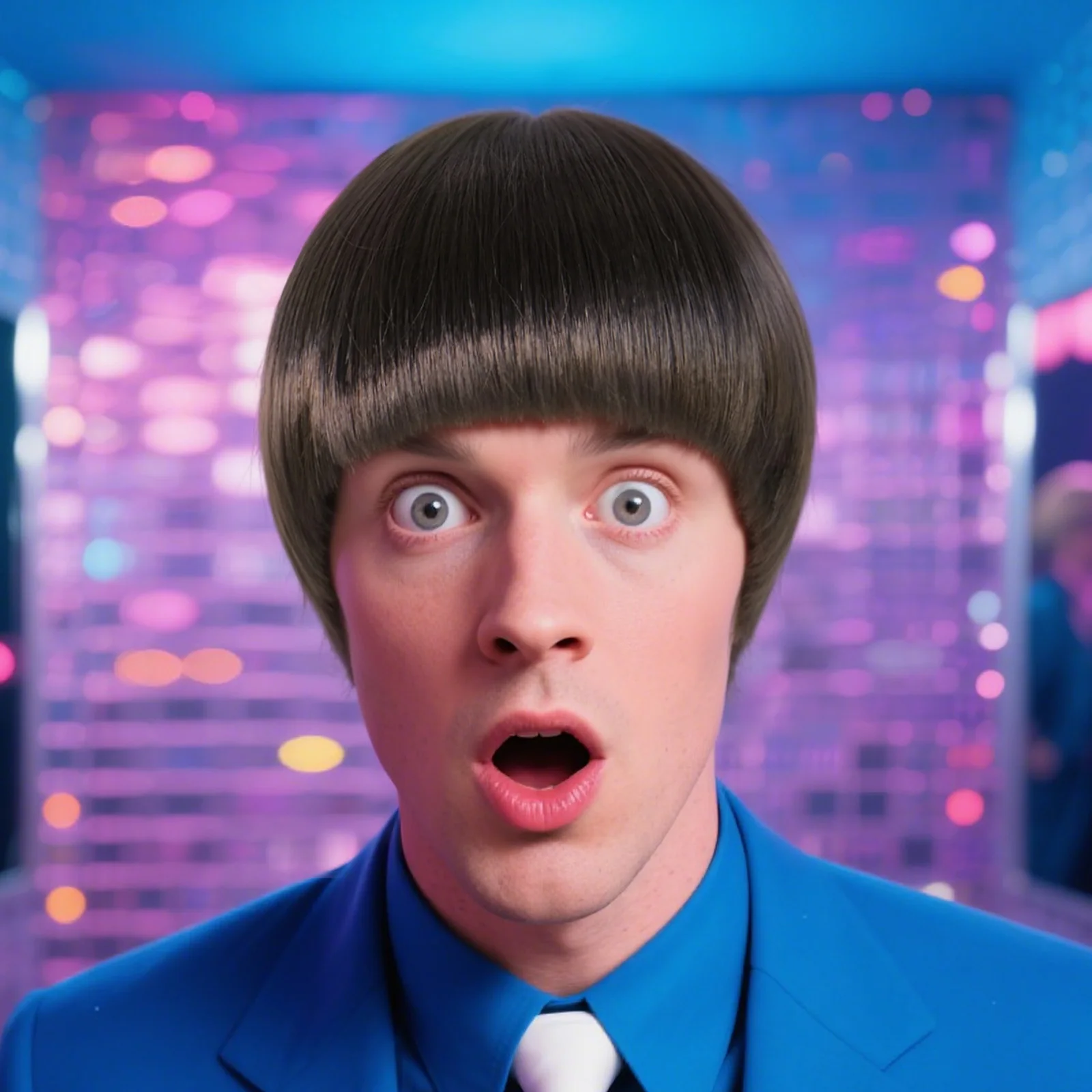 

Синтетический темно-коричневый парик с вырезом чаши — короткие прямые волосы с челкой, идеально подходят для косплея, повседневной носки и модных эффектов