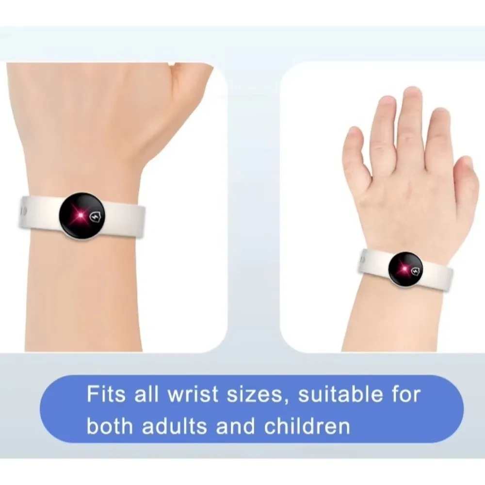 Wireless Anti-static Bracelets Portable Safe Electrostatic Release Static Eliminator Bracelet Adjustable Silicone