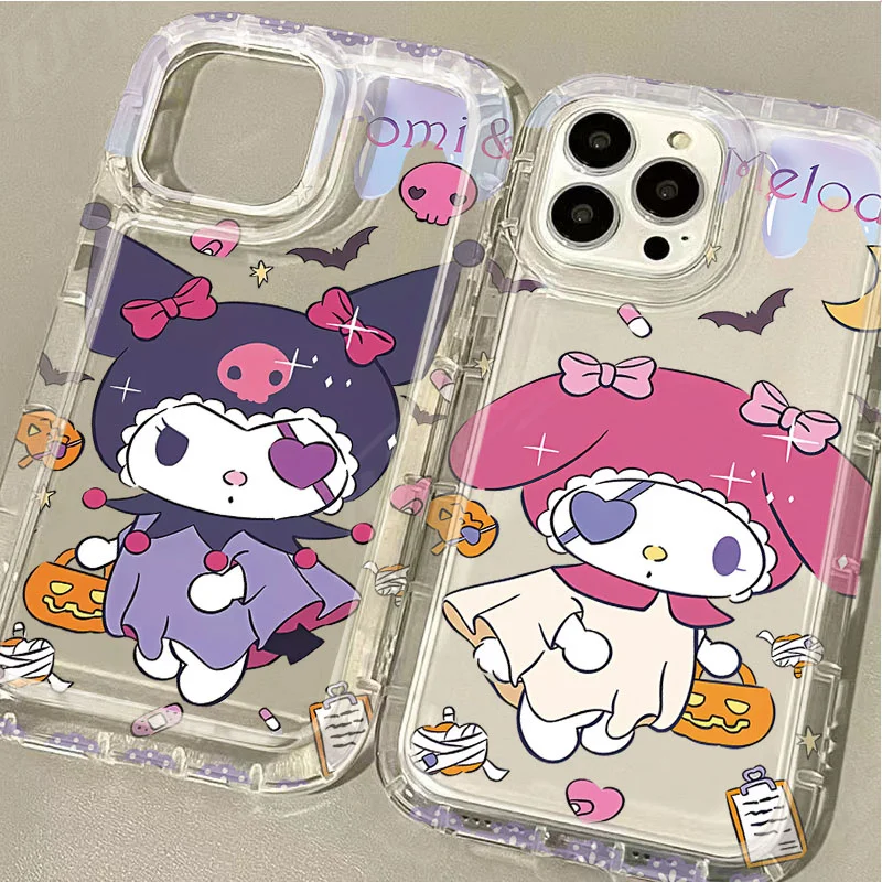 Anime Sanrio Kuromi Melody Case for Xiaomi 13T 12T 14 13 12 12X 12S 11 Lite 10 11i POCO X6 Pro X3 NFC X4 GT X5 F3 F4 F5 Cover