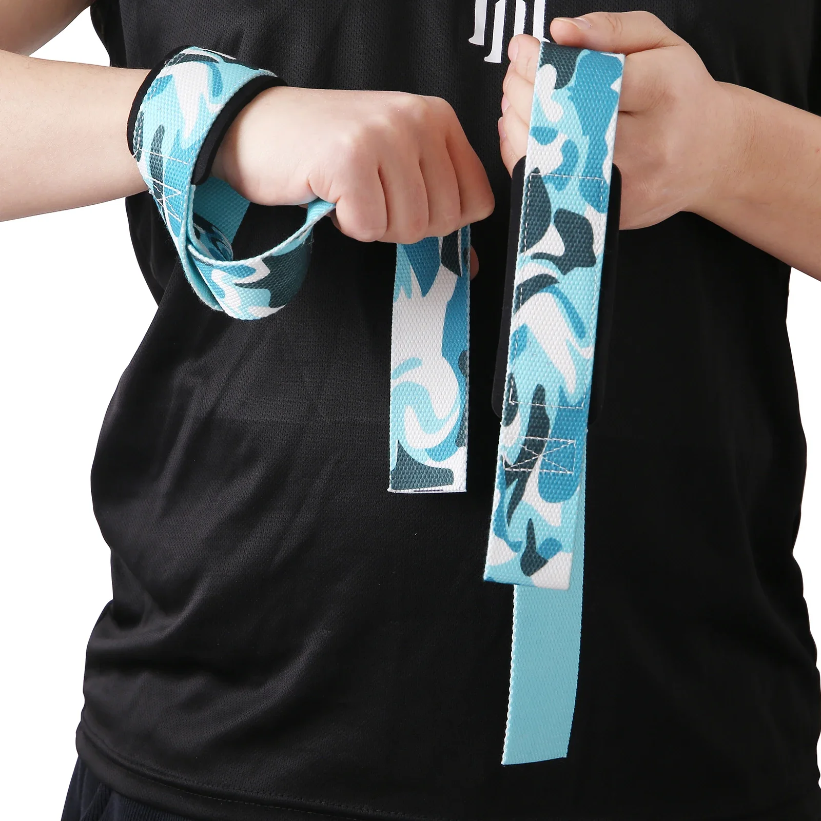 

Wrist Straps for Weightlifting & Powerlifting - Lifting Strap Grip for Men & Women - Durable Deadlift Strap