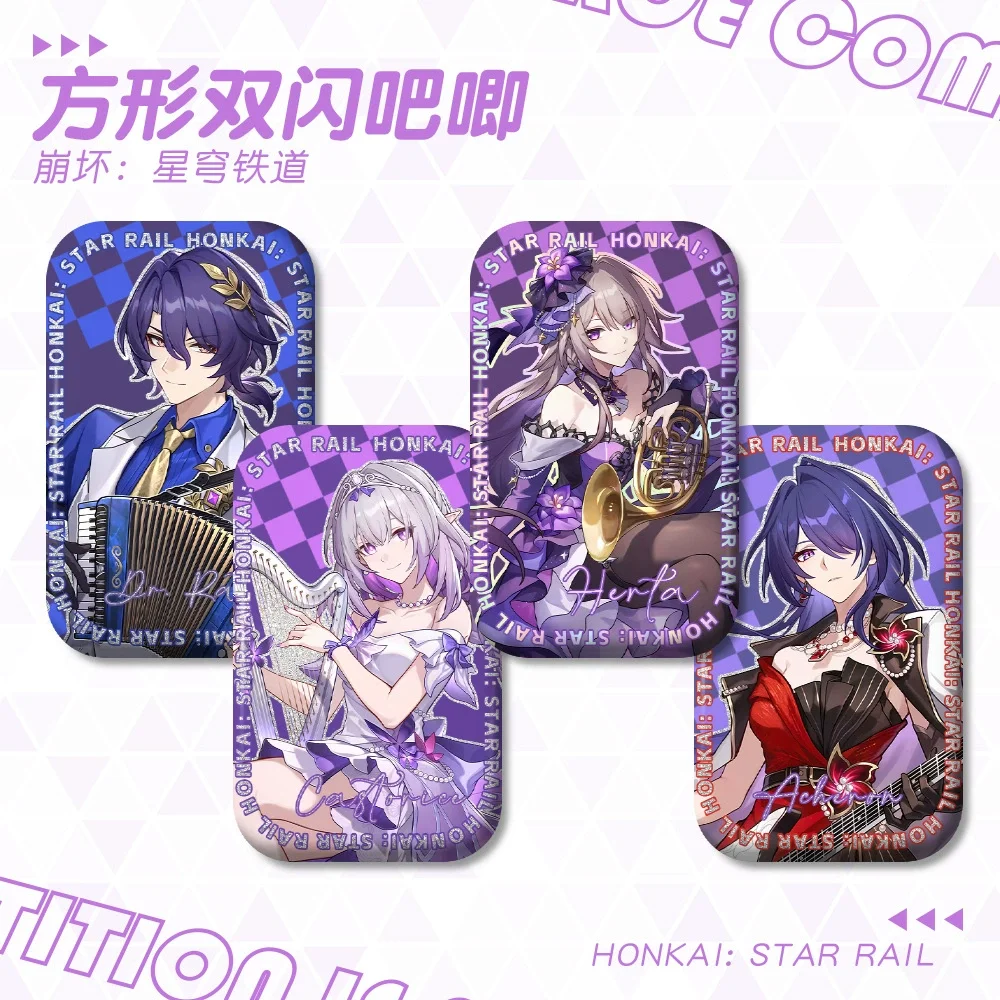 1Pc Honkai: Star Rail Sunday Jingyuan Dr. Ratio Badge Anime Cosplay Pin Set For Men And Women Unique Collectible Accessories