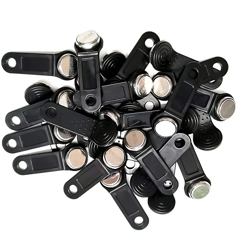 100pcs TM riscrivibile RFID Touch Memory Key RW1990 IButton Copy Card Sauna Key tag