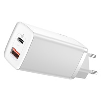 Baseus GaN2 Lite Network Charger 65W USB C QC 3.0 White