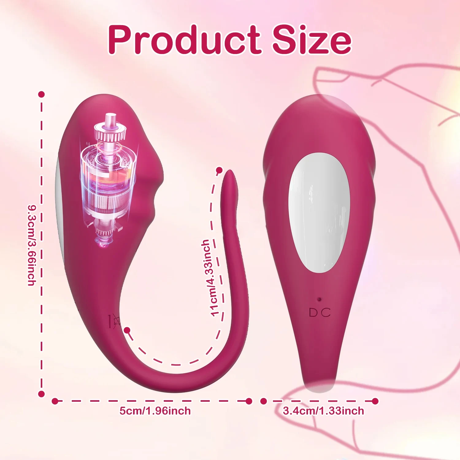 APP التحكم G بقعة هزاز البظر محفز ملابس لاسلكية سراويل دسار تهتز البيض المهبل معدات الاستمتاع واللعبة الجنس للنساء الكبار #5