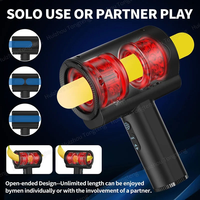 Automatic Male Masturbators Cup Thrusting Rotating Vibrating Quiet Hands Free Pocket Pussy Stroker 3D Sex Toys for Me - Image 4