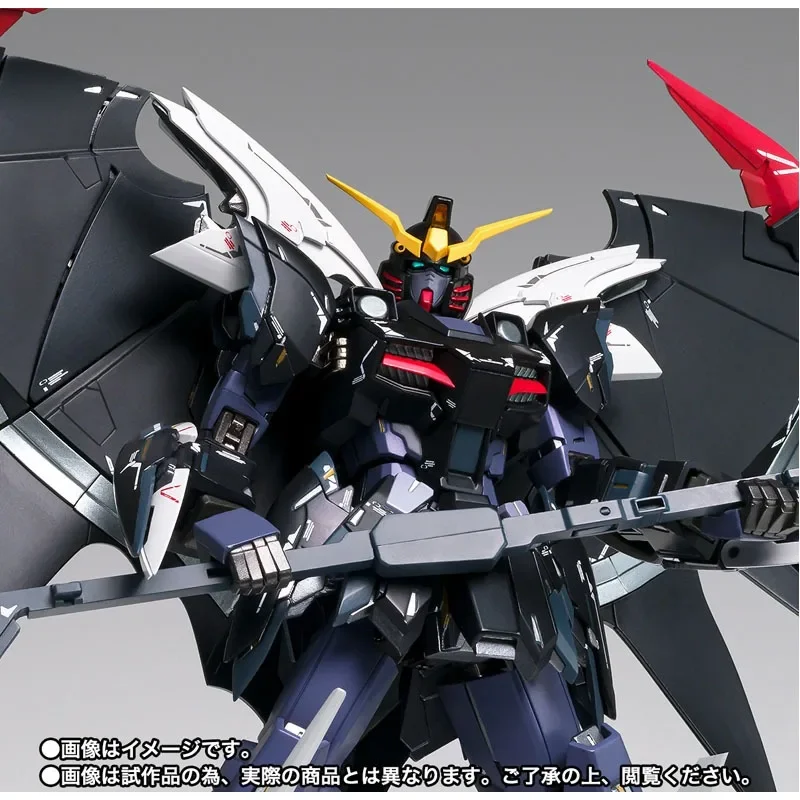 Original BANDAI EW 1/100 XXXG-01D2 Gundam GFFMC FIX FIGURATION Deathscythe d-hell personalizado Anime figura de acción modelo juguete para regalo