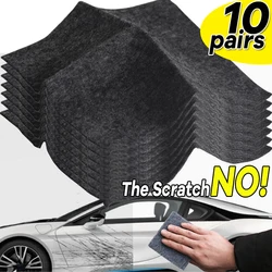 Upgraded Nano Magic Car Scratch Remover Cloth Multipurpose Scratch Repair Cloth Nanomagic Cloth for Car Paint Scratch Repair