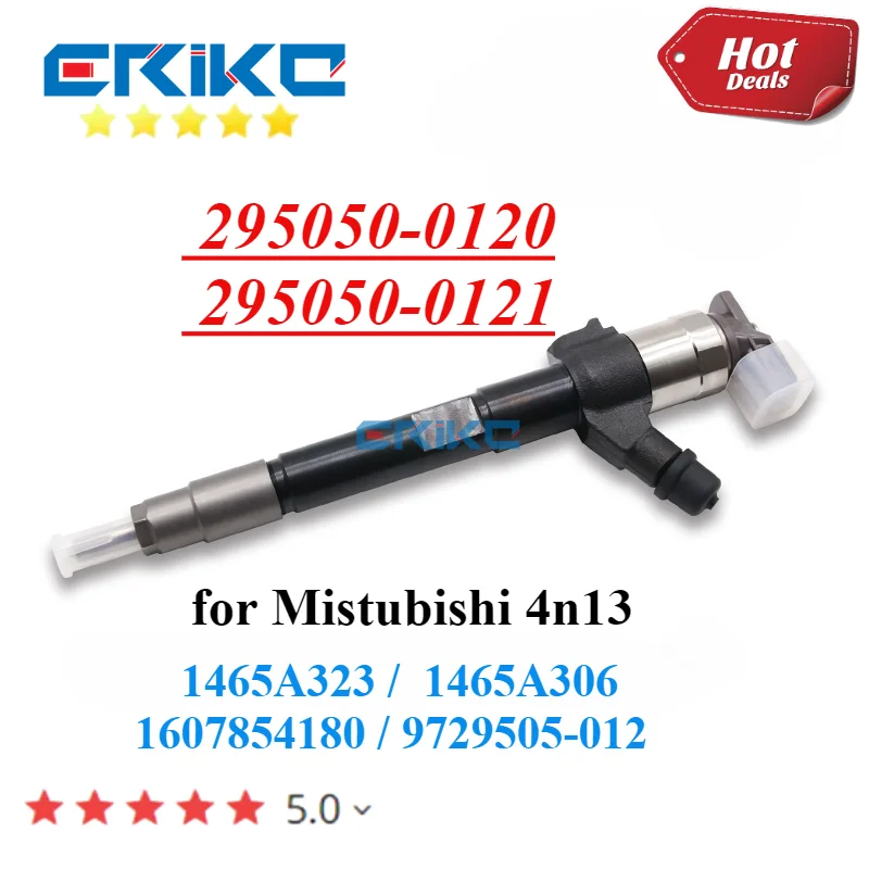 

ERIKC 295050-0120 295050-0121 Diesel Fuel Sprayer 9729505-012 Common Rail Injector for Mistubishi 4n13 1465A323 1465A306