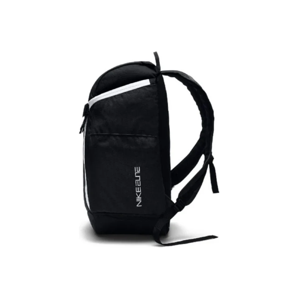 Mochila Nike Elite Original "negra", bolsa escolar para ordenador portátil, baloncesto, bolsa con cremallera, Unisex, informal, de gran capacidad, talla CK0918-010