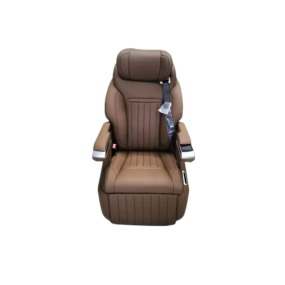 Custom  Electric Seat Car Modified Rear Seat White Leather with Size 640*650*1160MM